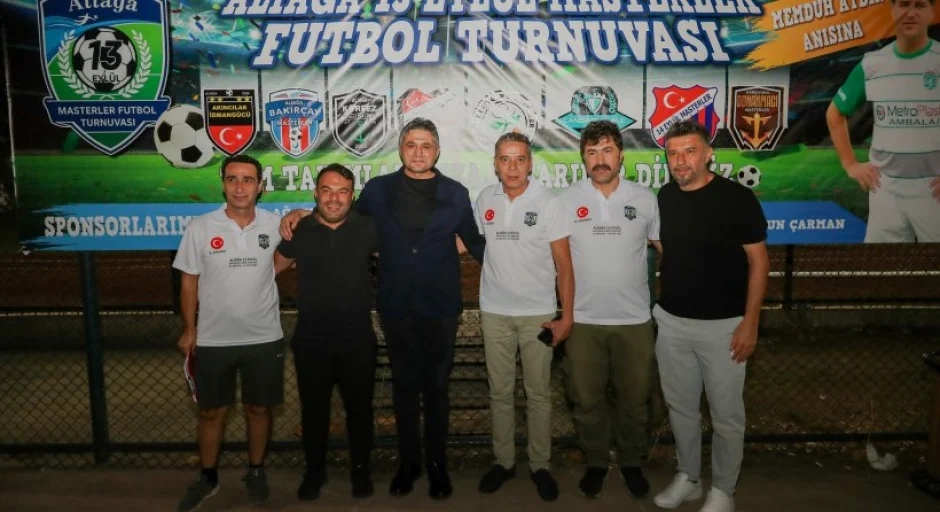 Aliağa 13 Eylül Masterler Futbol Turnuvası Başladı