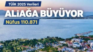 Aliağa Nüfusu 110 Bini Aştı: İl Olma Yolunda Dev Adım!